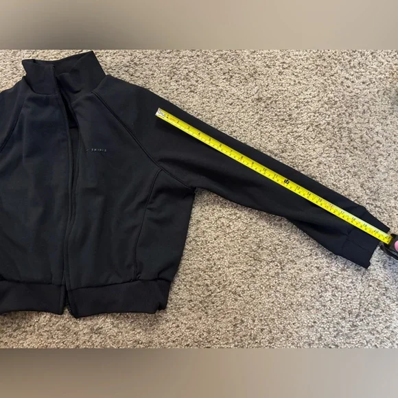 Nike SKIMS Matte Tricot Track Jack - Black Size Large NWOT - Picture 13 of 14
